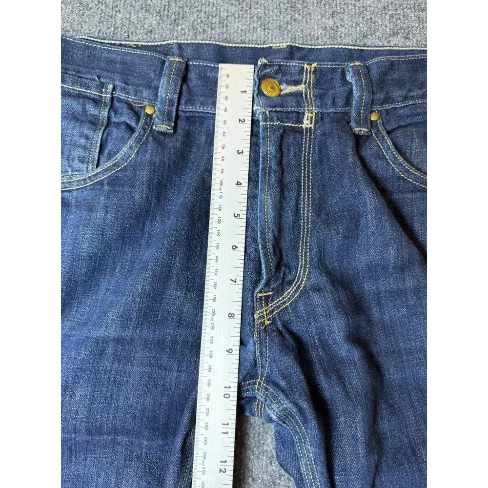 Levi's Jeans Mens 34x30* Blue‎ 514 Slim Straight American Workwear Dark Denim